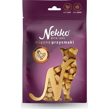 Pamlsek pro kočku NEKKO MASOVÉ POCHOUTKY PRO KOČKY KUŘECÍ JÁTRA 50g