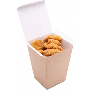 Jednorázové nádobí Papírový kyblík na kuře 145x110mm 100 Ks