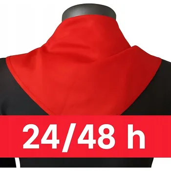 Šátek Červená - Šátek trojúhelníkový 100×70 cm šátek | školy pouti |