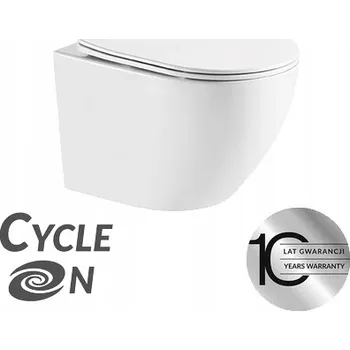 Klozet Závěsná WC mísa Laveo Desna