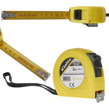 Dílna Geko Kovový svinovací metr 3 m x 16 mm x 0,12 mm (120)