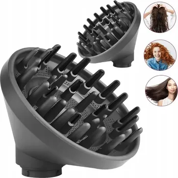 DIFUZÉR PRO FÉNY NA VLASY Dyson HS05 HS03 HS01 PŘÍSLUŠENSTVÍ šedá