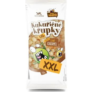 REJ Kukuřičné křupky XXL s příchutí slaný karamel
