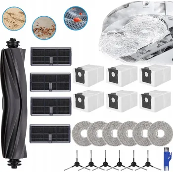 Sada příslušenství pro robotický vysavač VELKÁ sada pro Dreame X40 Ultra Complete/L40 sáčky mopy filtry kartáče