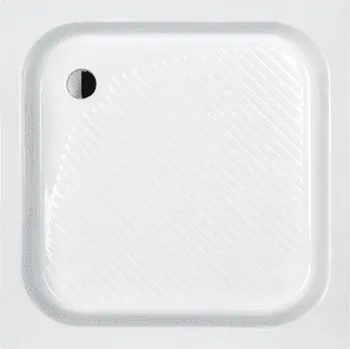 Sprchová vanička Akrylátová sprchová vanička čtvercová 80x80x15 cm SANPLAST Classic B/CL 80x80x15+STB