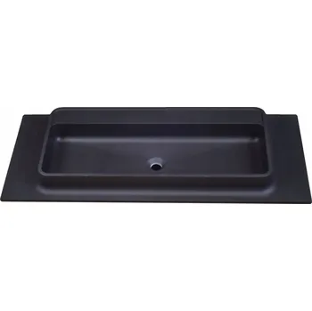 Nábytkové umyvadlo obdélníkové Ideal.X 50 cm černé