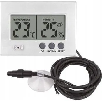 Meteostanice METEOROLOGICKÁ STANICE 2MEASURE SE SNÍMAČEM teploměr se sondou do terária