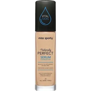 Podkladová báze na tvář Miss Sporty NATURALLY PERFECT Sérum – Podkladová Báze na obličej, odstín 25