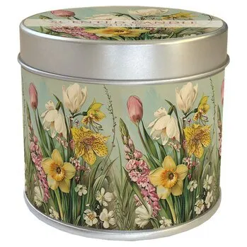 Svíčka Vonná svíčka v plechové dóze Easter