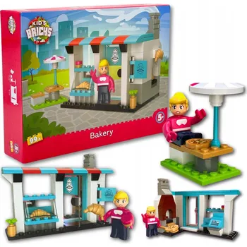 ostatní stavebnice Stavebnice Kid's Bricks Pekařství 99 dílků