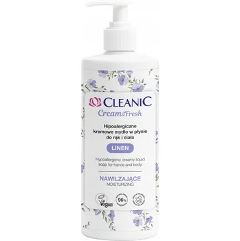 Mýdlo Cleanic Cream & Fresh Linen Hypoalergenní hydratační tekuté mýdlo 500ml