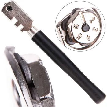 Dílna Geko Nůž na řezání skla – 6 řezných koleček (6/240)