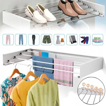 Sušák na prádlo Sušák na prádlo Domzpaneli nástěnný skládací 10 kg