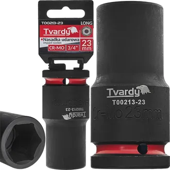 Dílna Geko Dlouhá nástrčná hlavice 3/4" 6-hranná 23 mm CR-MO (1/20)