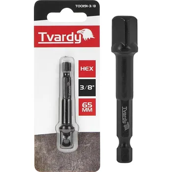 Geko Nárazový adaptér HEX 3/8" 65 mm (10/40/320)