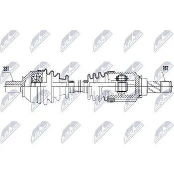 Hnací hřídel - poloosa NTY NPW-RE-248