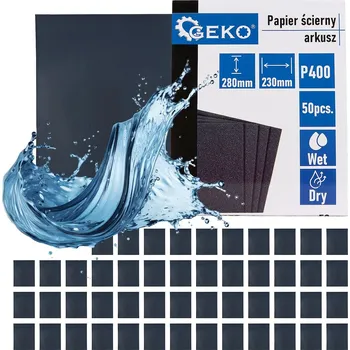 Dílna Geko Vodní brusný papír - list 230 x 280 mm P400 (50/1000)