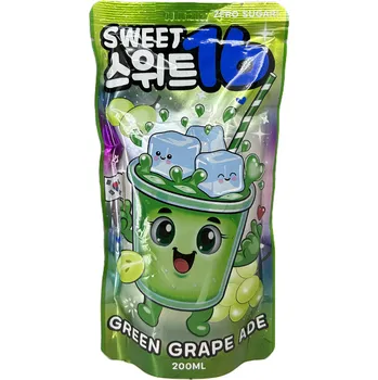 Limonáda Sweet16 Green Grape ADE 200ml [KOR] Hroznové víno