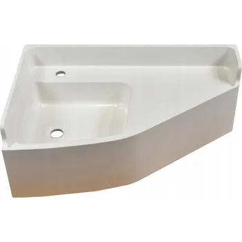 Umyvadlo Rohová asymetrická umyvadlo Ideal.X 46 cm bílá