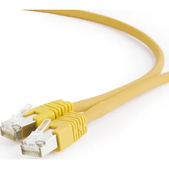Síťový kabel GEMBIRD PP6A-LSZHCU-Y-0.5M Gembird propojovací kabel RJ45, kategorie 6A, SFTP, LSZH