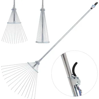 Hrábě Geko Nastavitelné kovové hrábě s rukojetí (6)