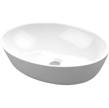 Umyvadlo na desku oválné Ideal.X Nordic 35 cm bílé