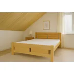 Postel z masivu borovice Mateo 140x200 cm + rošt ZDARMA