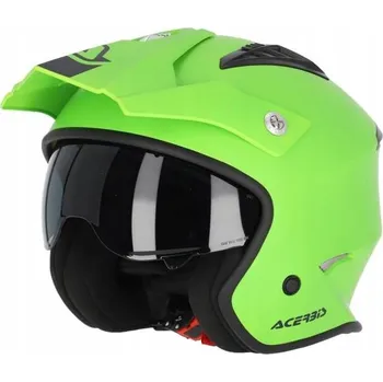 Helma na motorku Přilba Acerbis Aria zelená 2 M