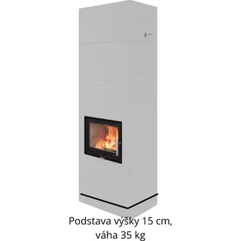 Krbová kamna Nordpeis Salzburg L + 1 s podstavou