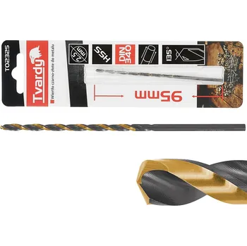 Příslušenství k nářadí Geko Černozlaté prodlužovací vrták do kovu HSS M2 2,5 mm (1/250/1000)