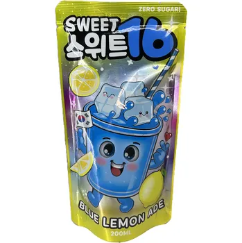 Limonáda Sweet16 Blue Lemon ADE 200ml [KOR] Modrá Citronáda
