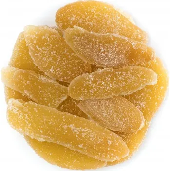 Sušené ovoce Zázvor plátky, proslazované Množství: 250 g