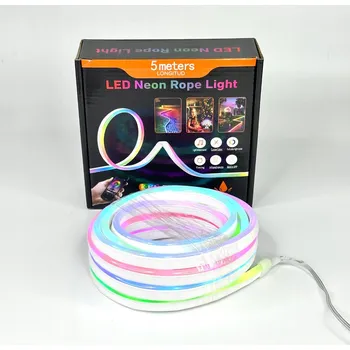 LED páska LED neonová RGB páska 10m 5V SunLamp aplikace dálkový ovladač hudba dekorativní smart