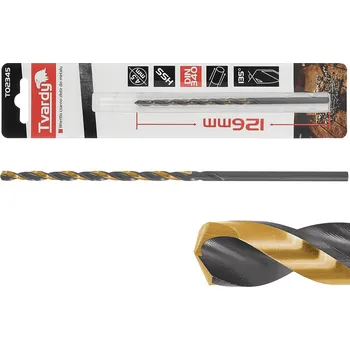 Vrták Geko Černozlaté prodlužovací vrták do kovu HSS M2 4,5 mm (1/100/400)