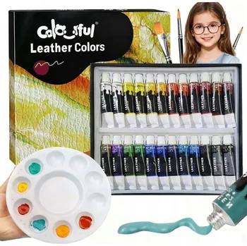 Speciální výtvarná barva Akrylové Barvy Sada Akrylových Barev v Tubách