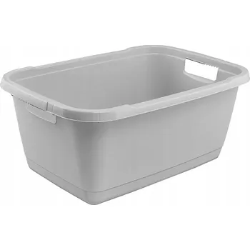 Koš na prádlo Volně stojící koš na prádlo Keeeper 32l šedý