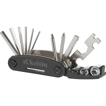 Dílna Geko Sada zesílených poniklovaných cyklistických klíčů 16v1 (100)