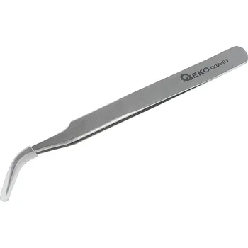 Kosmetická pinzeta Geko Precizní kleště s ohnutými hroty 120 mm (1000)