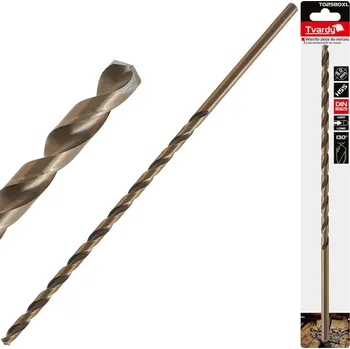 Příslušenství k nářadí Geko Zlaté vrtáky do kovu, délka 8,0 x 305 mm, HSS DIN1869 (25/100)