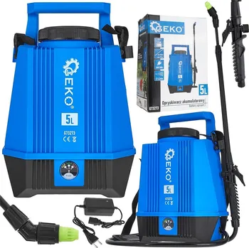 Postřikovač Geko Akumulátorový postřikovač 5 l (1)