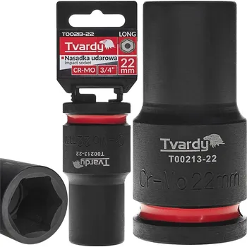 Geko Dlouhá nástrčná hlavice 3/4" 6-hranná 22 mm CR-MO (1/20)