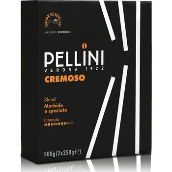 Káva Pellini No.46 Cremoso mletá káva 2 × 250 g
