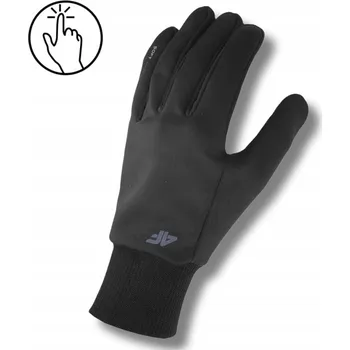 Rukavice Zimní rukavice unisex 4F 4FWAW24AFGLU143 - černé