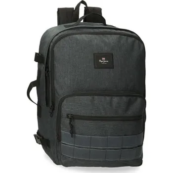 Školní batoh Cestovní batoh Pepe Jeans Aris Evergreen – dark denim, dvoukomorový, 63328C8