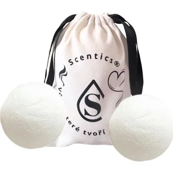 Vlněné Koule do Sušičky 2 ks/balení (XL 7,5 cm) Scentics