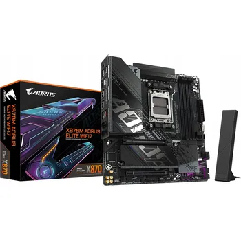 Základní deska Základní deska Gigabyte X870M AORUS ELITE WIFI7 micro ATX AMD AM5 4x DDR5