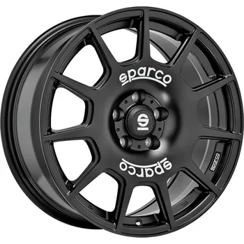 Alu kolo Sparco Terra Matt Black White Lettering 7,5x17 5x114,3 ET45 73