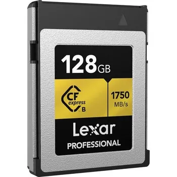 Paměťová karta LEXAR CFExpress PRO GOLD 128GB R1750/W1500 ROZBALENO