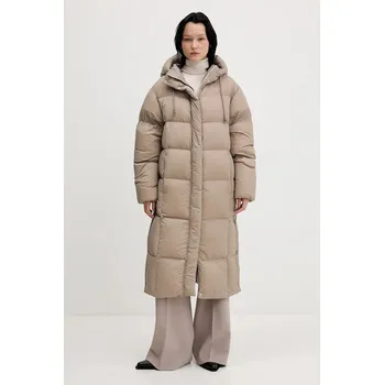 Péřová bunda HUGO Fini-3 50546355 béžová 08X, vel. L