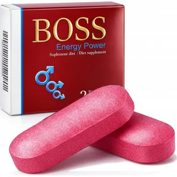 Podpora erekce Doplněk stravy pro muže Bio & Pharma Boss Energy Power s ženšenem